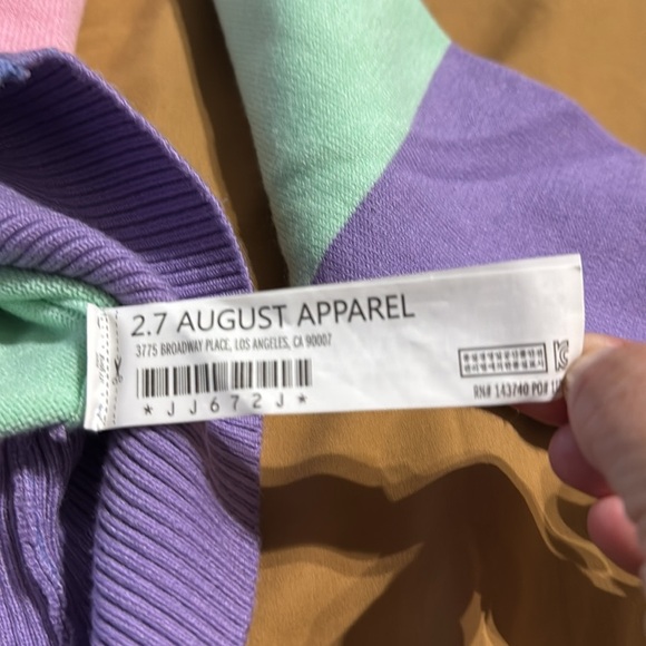 English Factory Wiman’s Multicolor Striped Cardigan - Picture 6 of 12